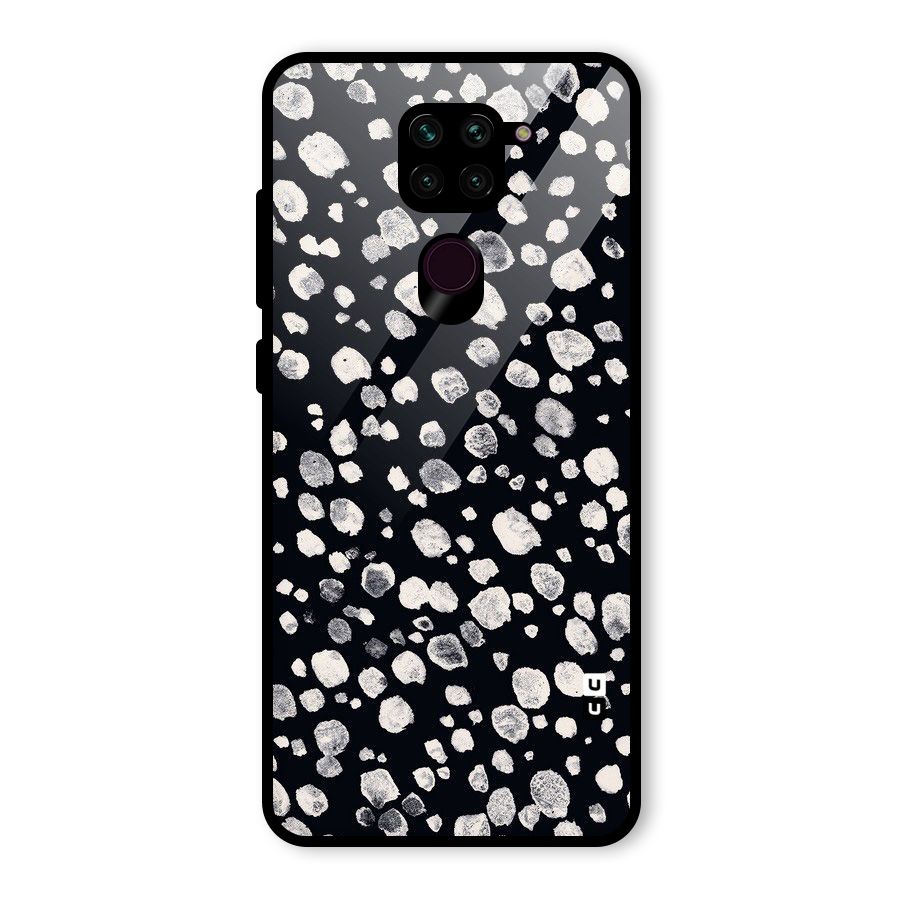 Classic Rocks Pattern Glass Back Case for Redmi Note 9