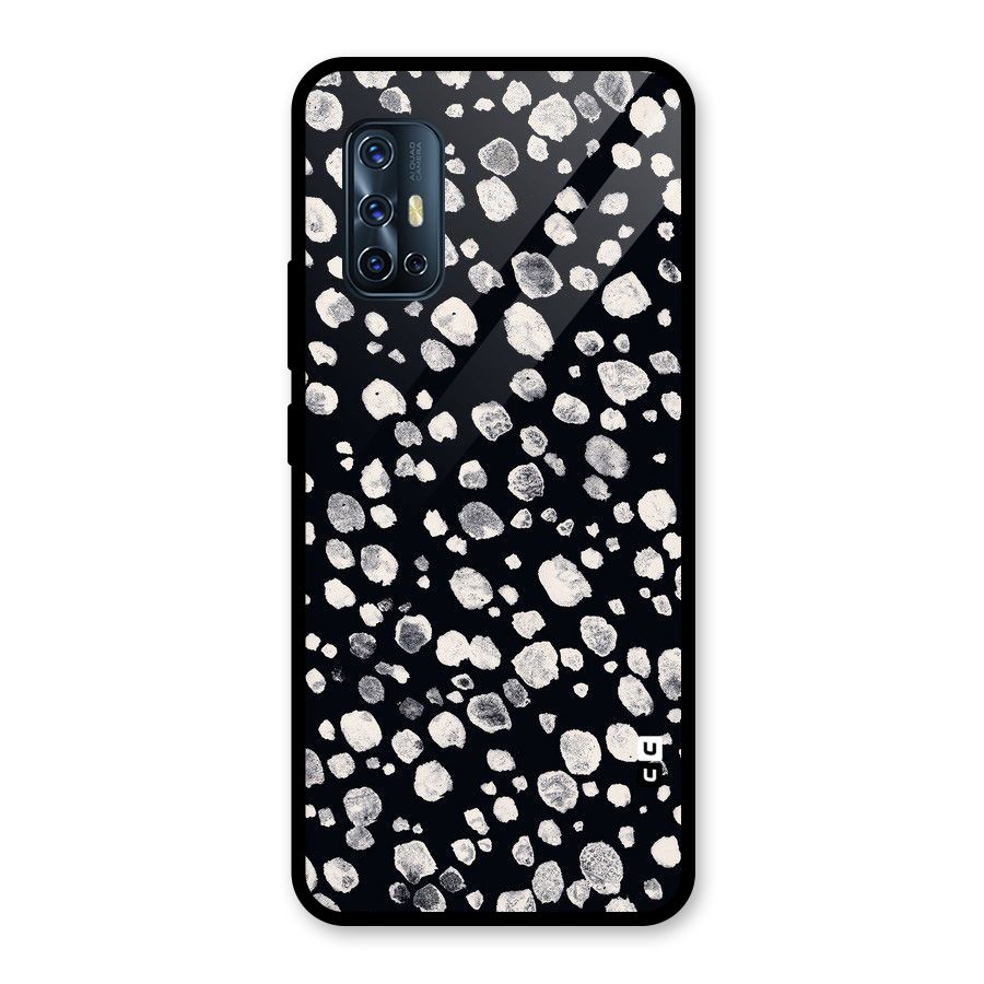 Classic Rocks Pattern Glass Back Case for Vivo V17