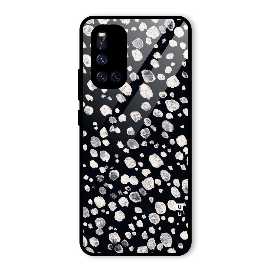Classic Rocks Pattern Glass Back Case for Vivo V19