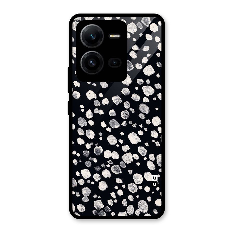 Classic Rocks Pattern Glass Back Case for Vivo V25