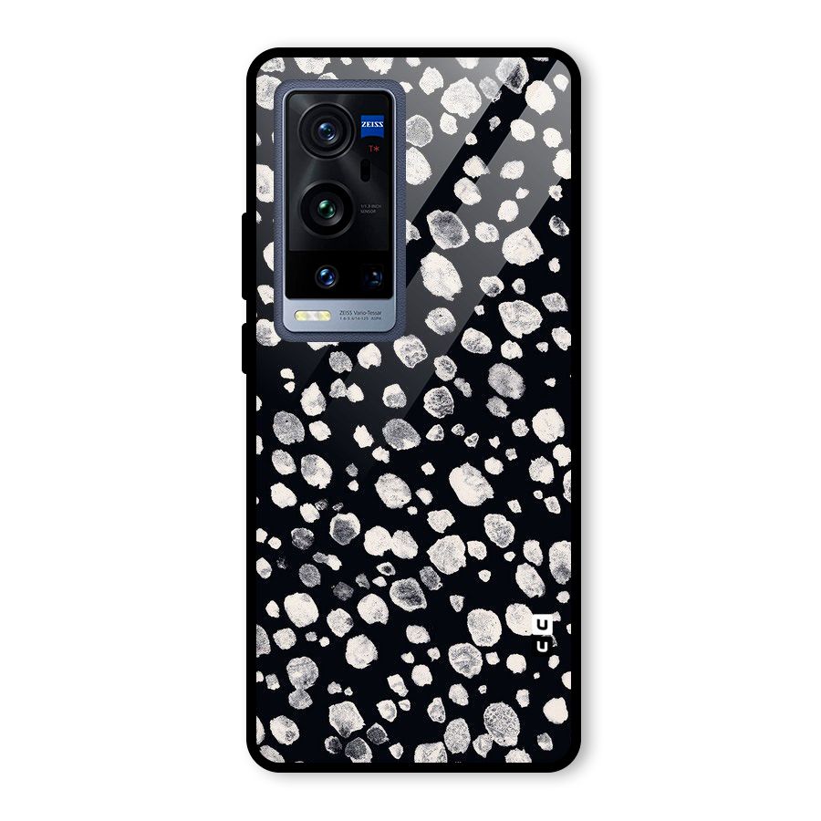 Classic Rocks Pattern Glass Back Case for Vivo X60 Pro Plus