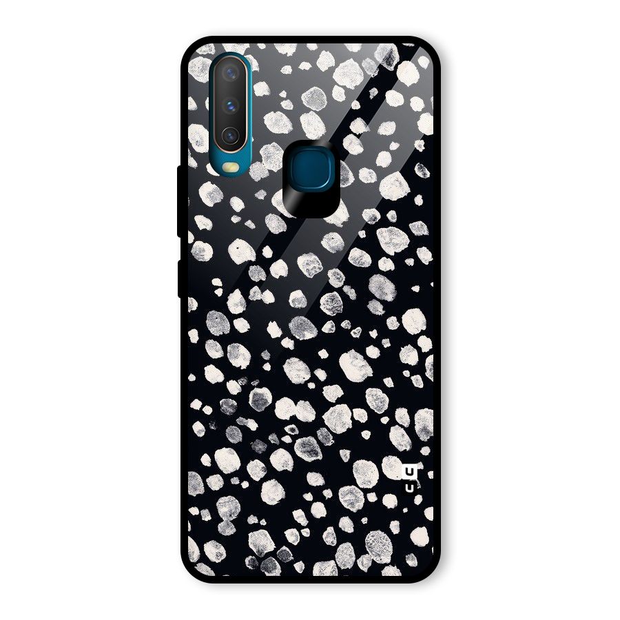 Classic Rocks Pattern Glass Back Case for Vivo Y12