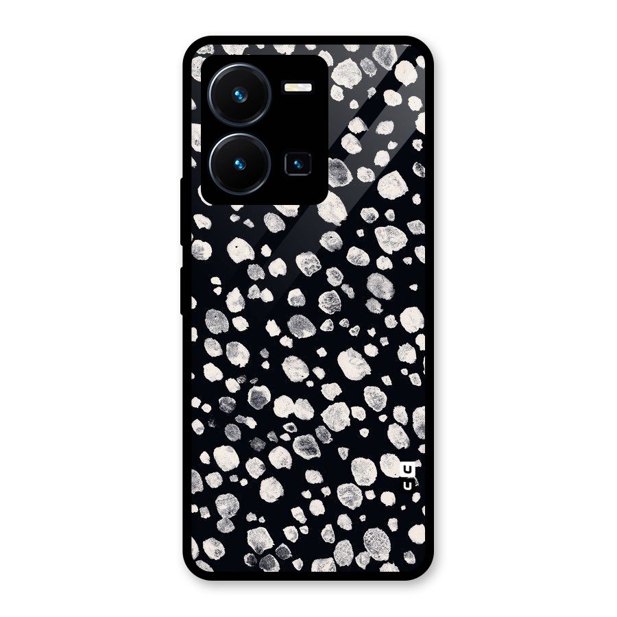 Classic Rocks Pattern Glass Back Case for Vivo Y35