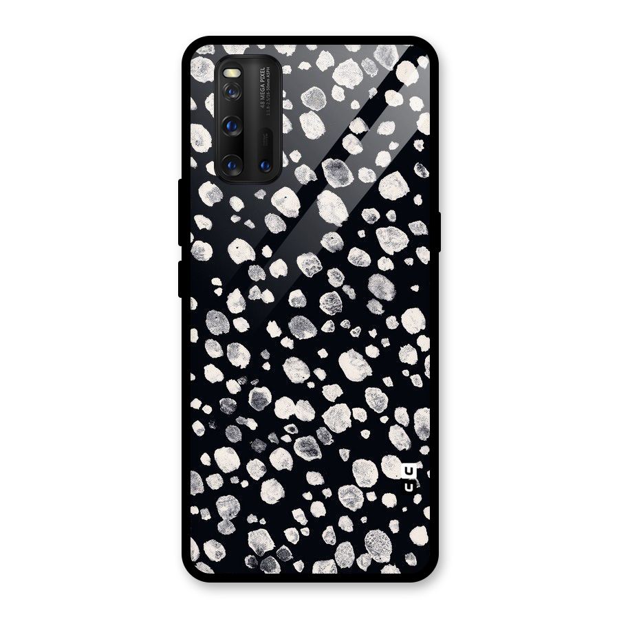 Classic Rocks Pattern Glass Back Case for Vivo iQOO 3