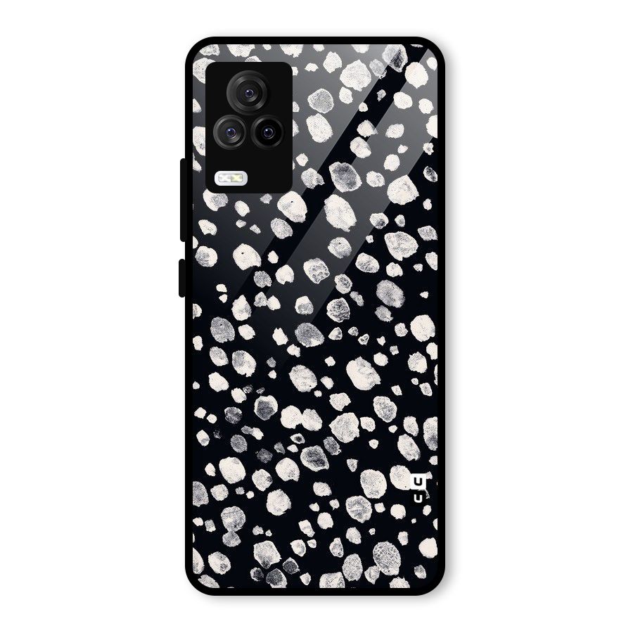 Classic Rocks Pattern Glass Back Case for Vivo iQOO 7 Legend 5G