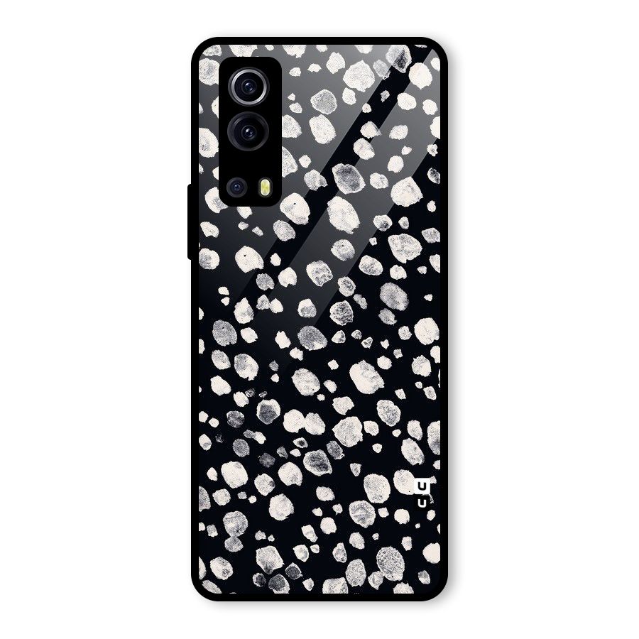 Classic Rocks Pattern Glass Back Case for Vivo iQOO Z3