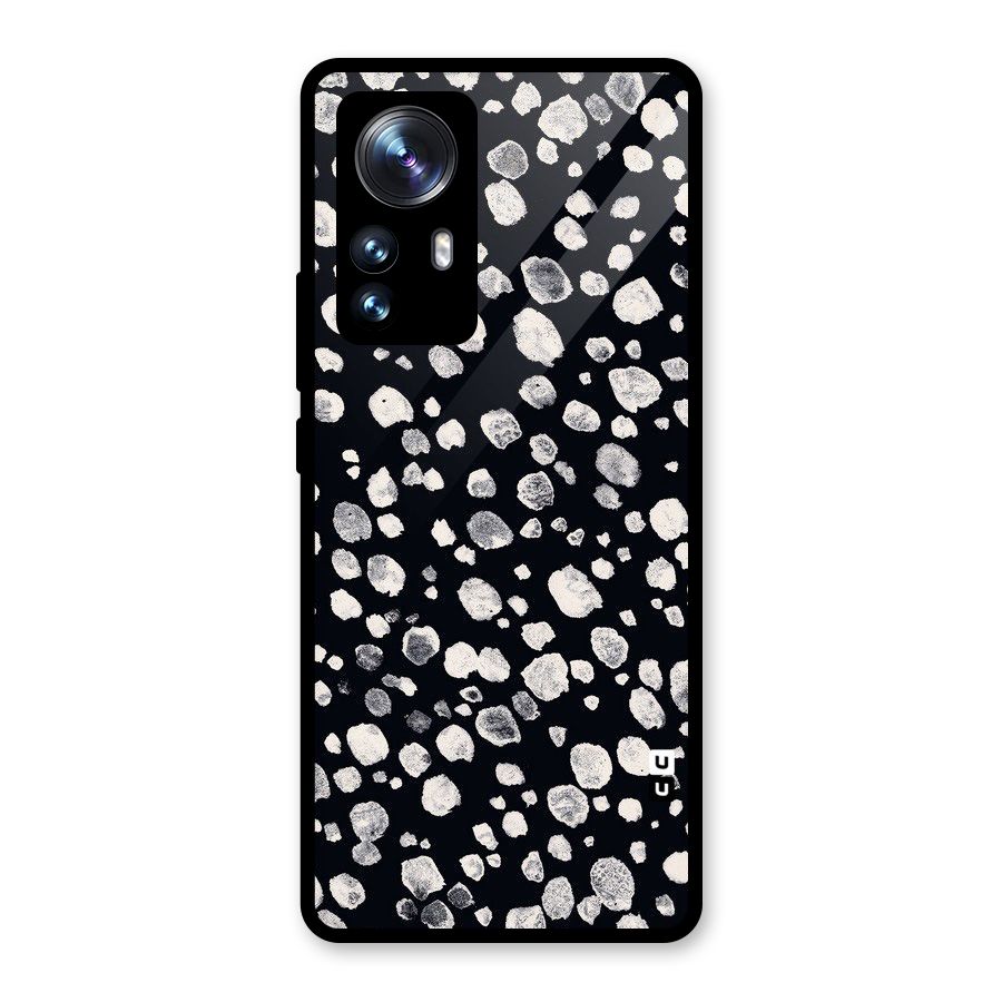 Classic Rocks Pattern Glass Back Case for Xiaomi 12 Pro