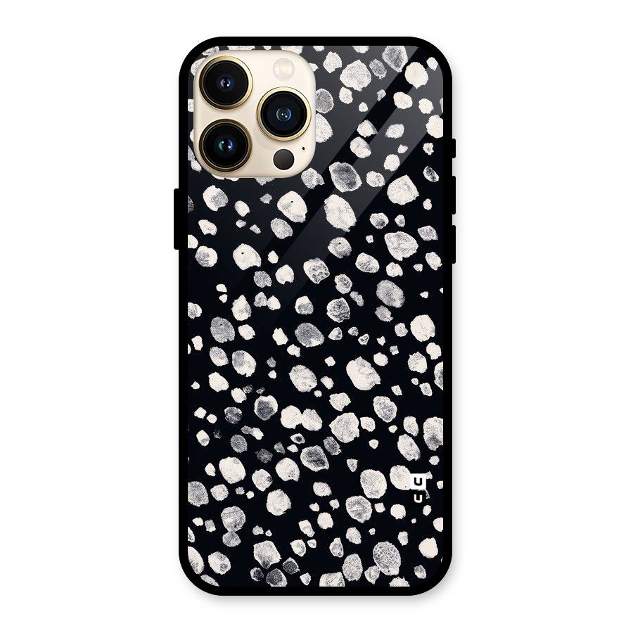 Classic Rocks Pattern Glass Back Case for iPhone 13 Pro Max