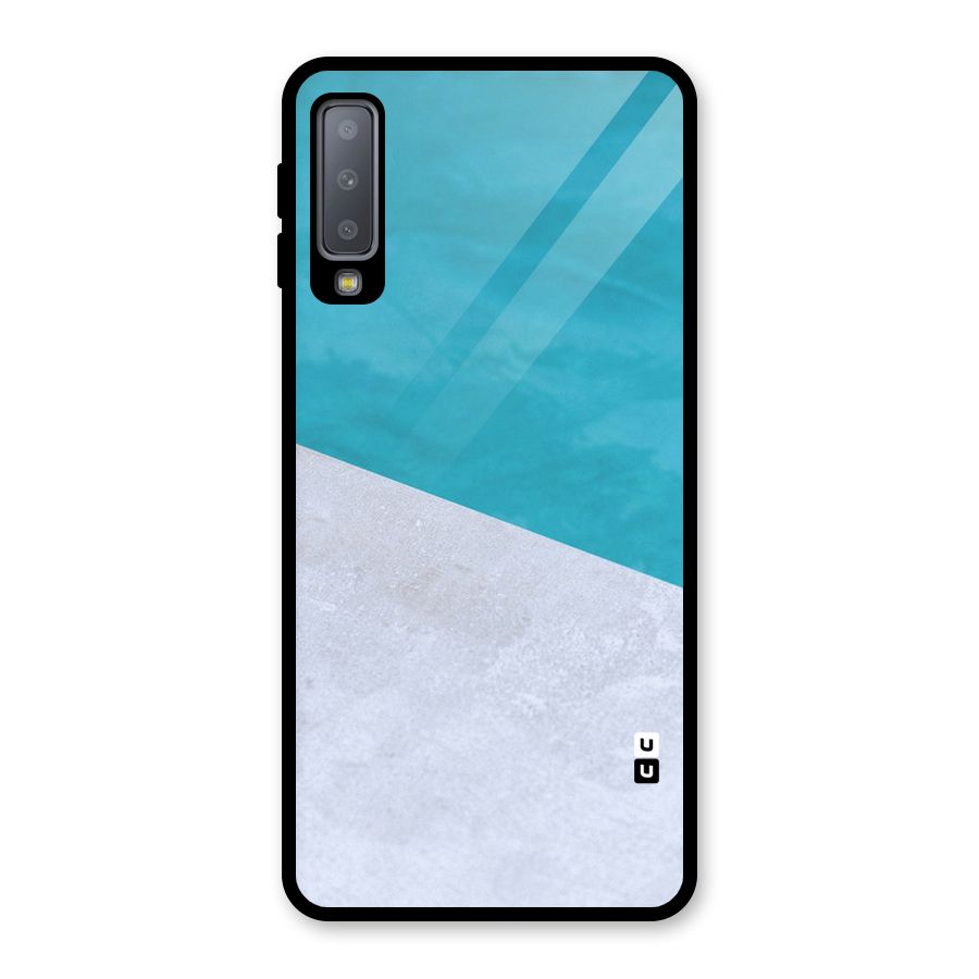 Classic Rug Design Glass Back Case for Galaxy A7 (2018)