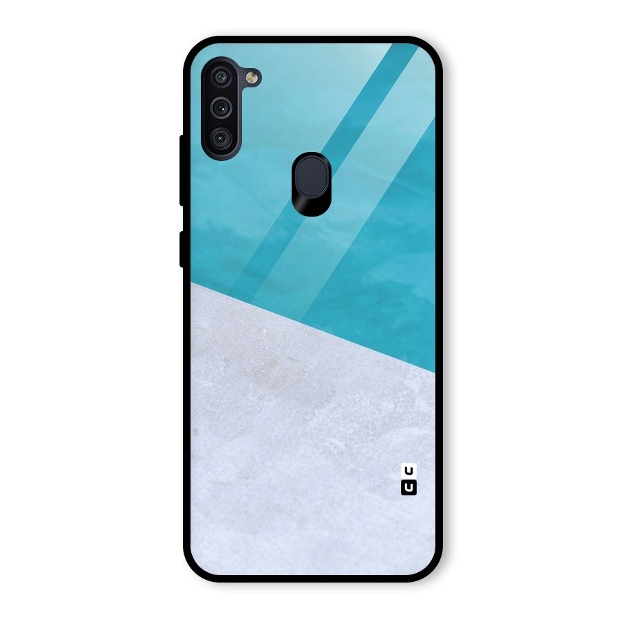 Classic Rug Design Glass Back Case for Galaxy M11
