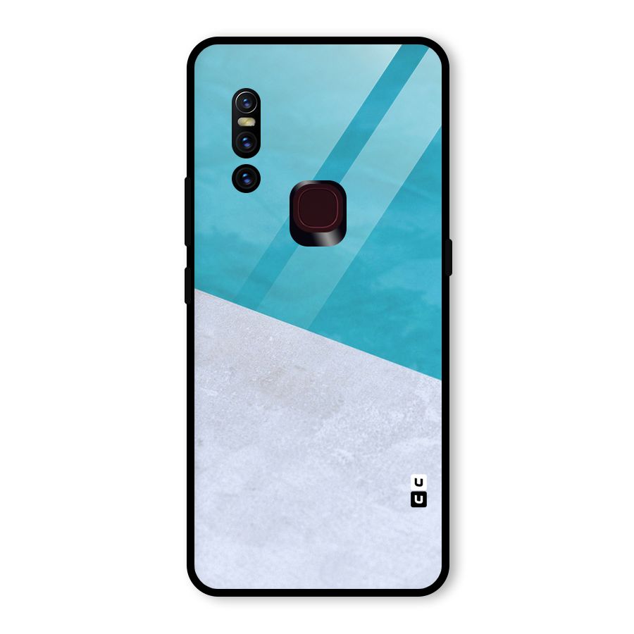 Classic Rug Design Glass Back Case for Vivo V15