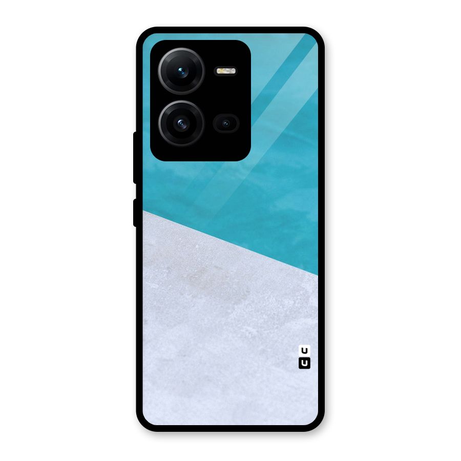 Classic Rug Design Glass Back Case for Vivo V25