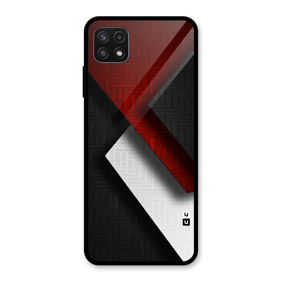 Classic Shades Design Glass Back Case for Galaxy A22 5G
