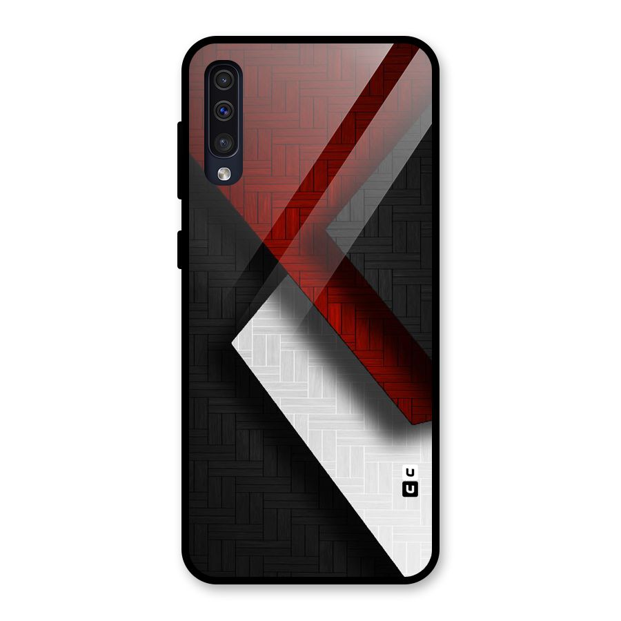 Classic Shades Design Glass Back Case for Galaxy A50