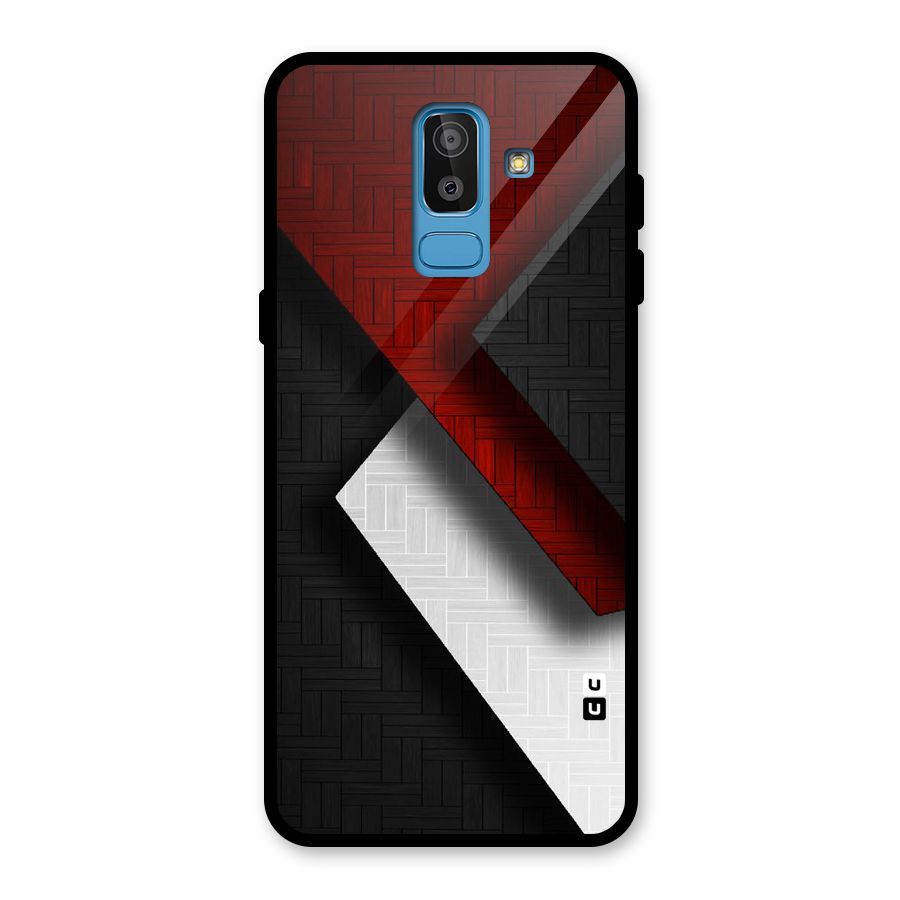 Classic Shades Design Glass Back Case for Galaxy J8