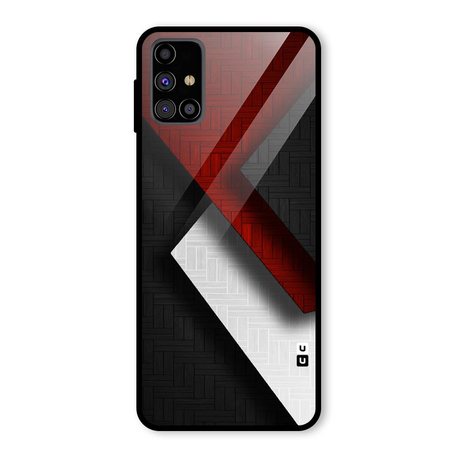 Classic Shades Design Glass Back Case for Galaxy M31s
