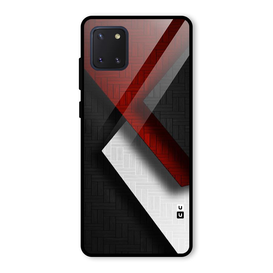 Classic Shades Design Glass Back Case for Galaxy Note 10 Lite