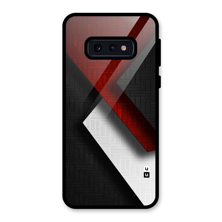 Classic Shades Design Glass Back Case for Galaxy S10e