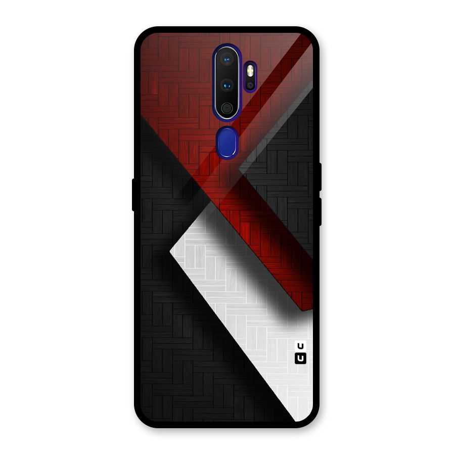 Classic Shades Design Glass Back Case for Oppo A9 (2020)