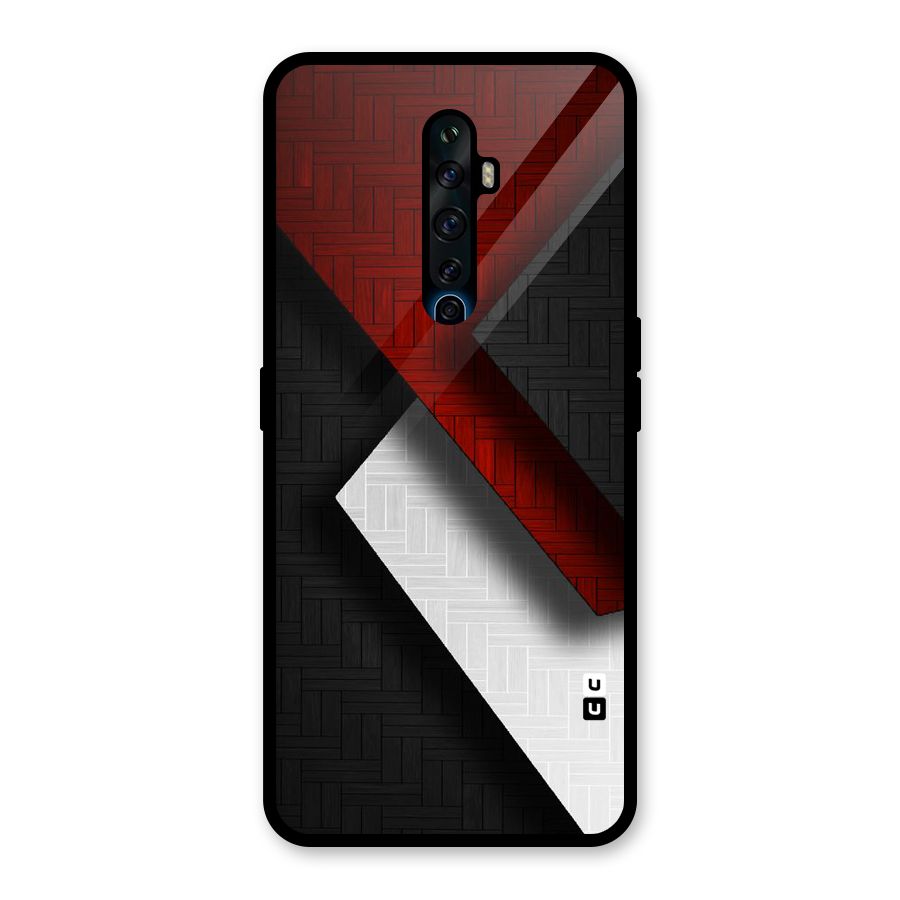 Classic Shades Design Glass Back Case for Oppo Reno2 F