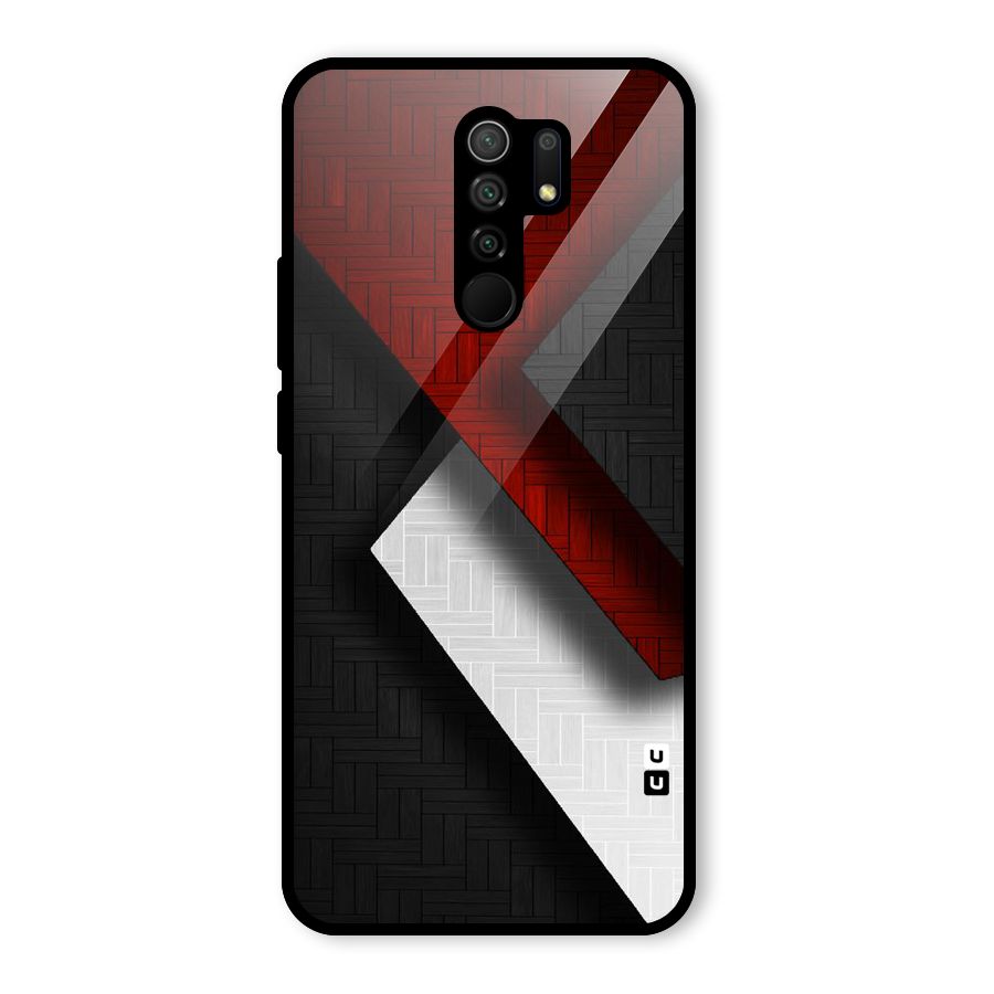 Classic Shades Design Glass Back Case for Redmi 9 Prime