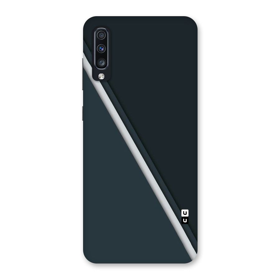 Classic Single Stripe Back Case for Galaxy A70
