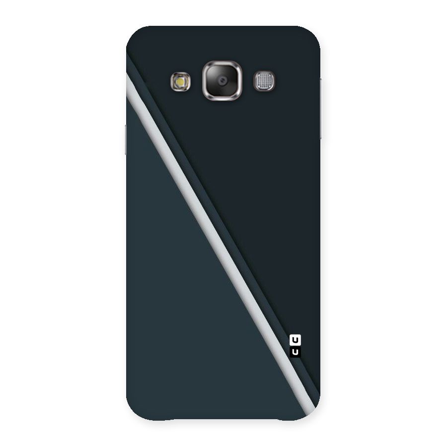 Classic Single Stripe Back Case for Galaxy E7