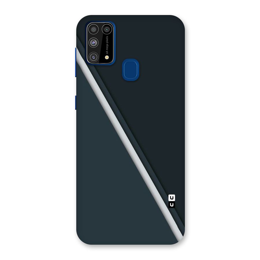 Classic Single Stripe Back Case for Galaxy M31