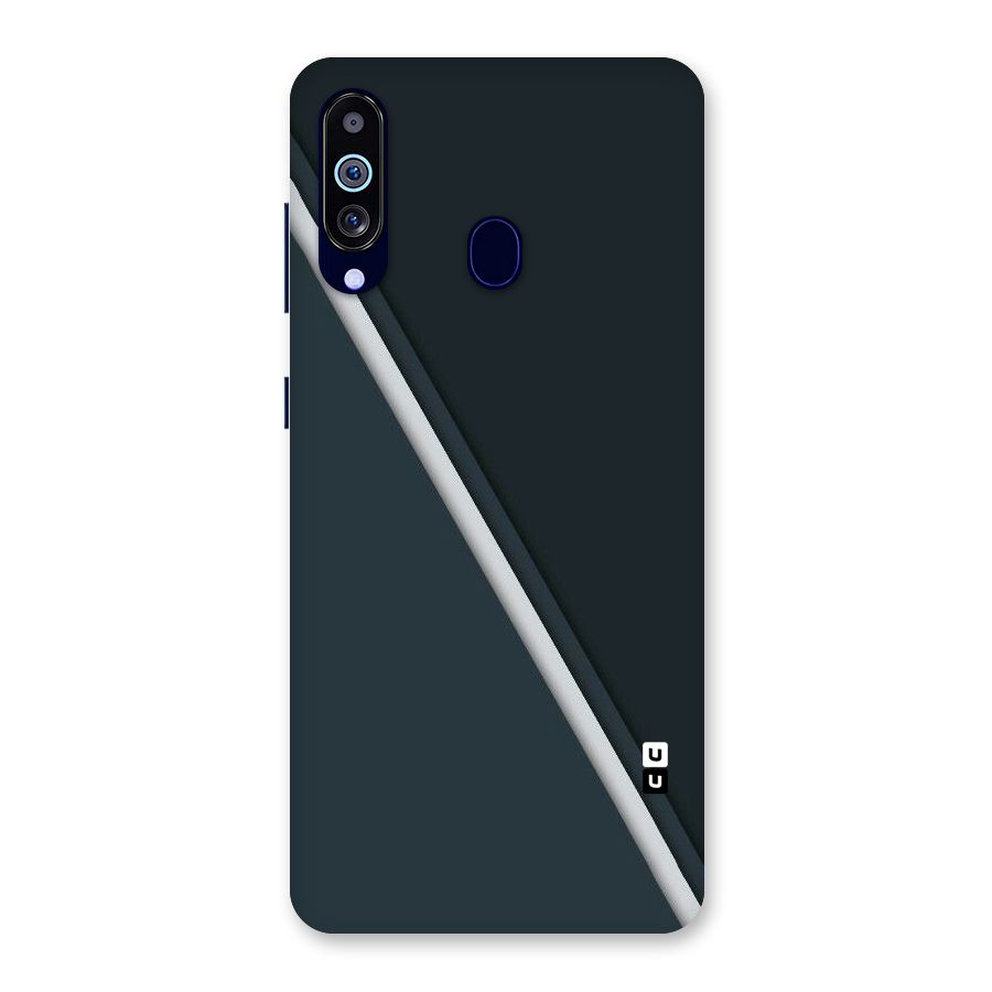 Classic Single Stripe Back Case for Galaxy M40
