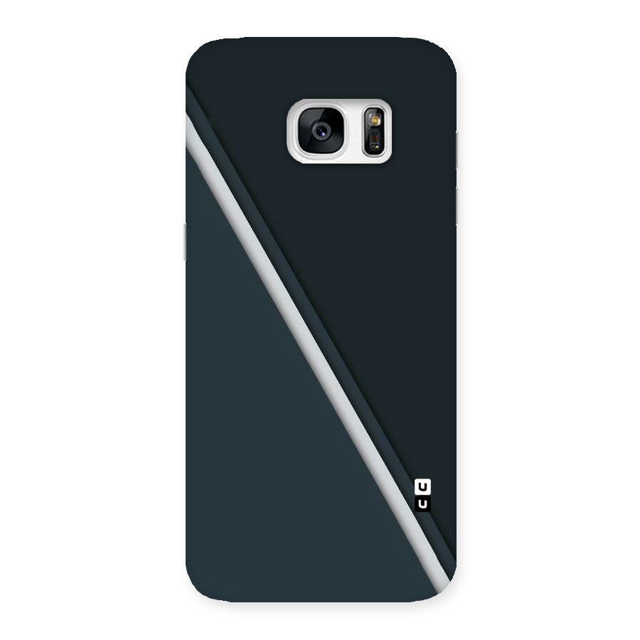 Classic Single Stripe Back Case for Galaxy S7 Edge