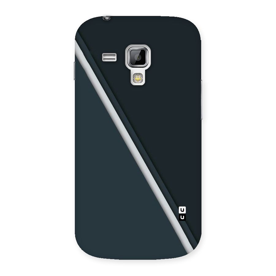 Classic Single Stripe Back Case for Galaxy S Duos