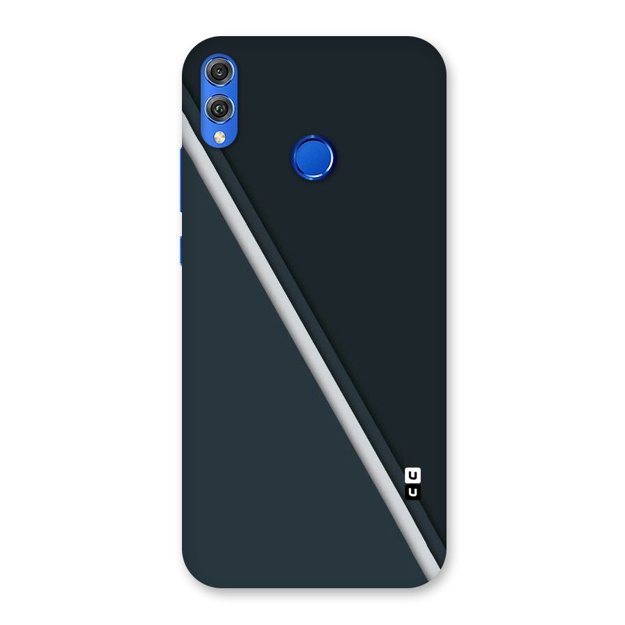 Classic Single Stripe Back Case for Honor 8X