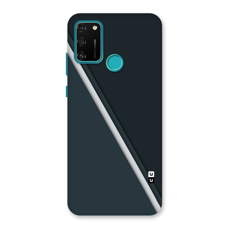 Classic Single Stripe Back Case for Honor 9A