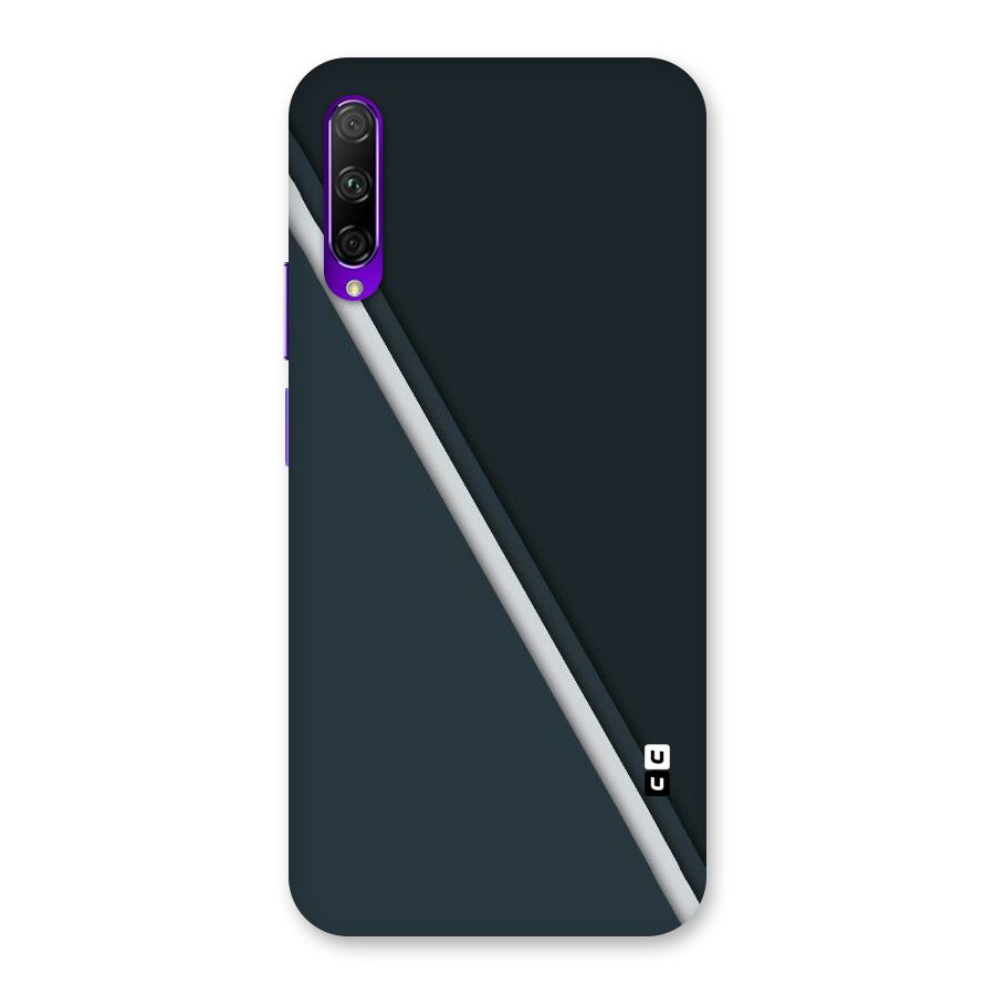 Classic Single Stripe Back Case for Honor 9X Pro