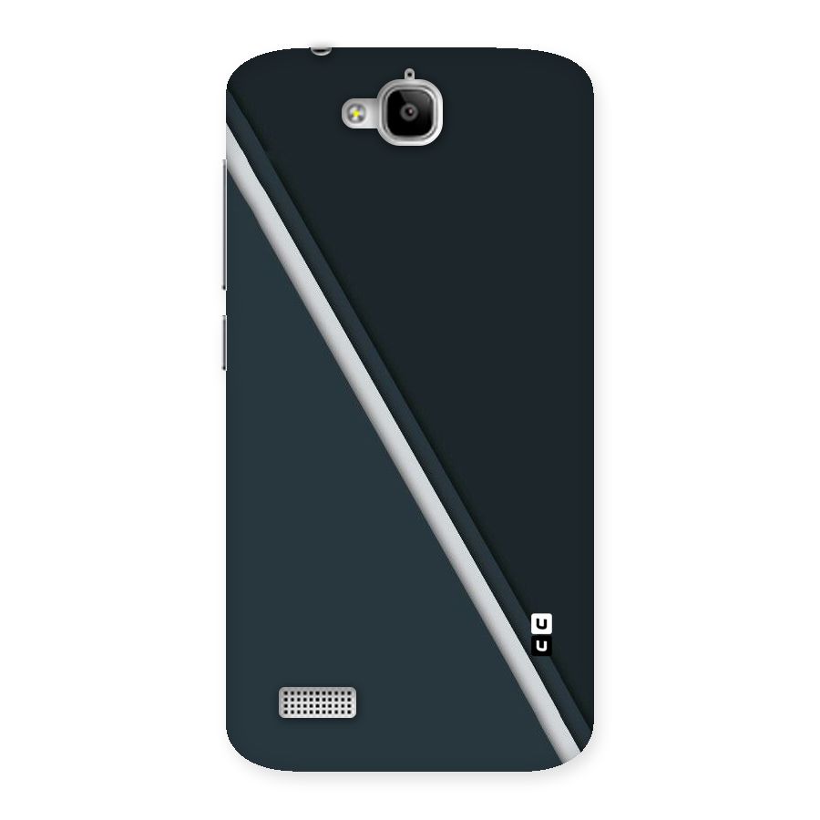 Classic Single Stripe Back Case for Honor Holly