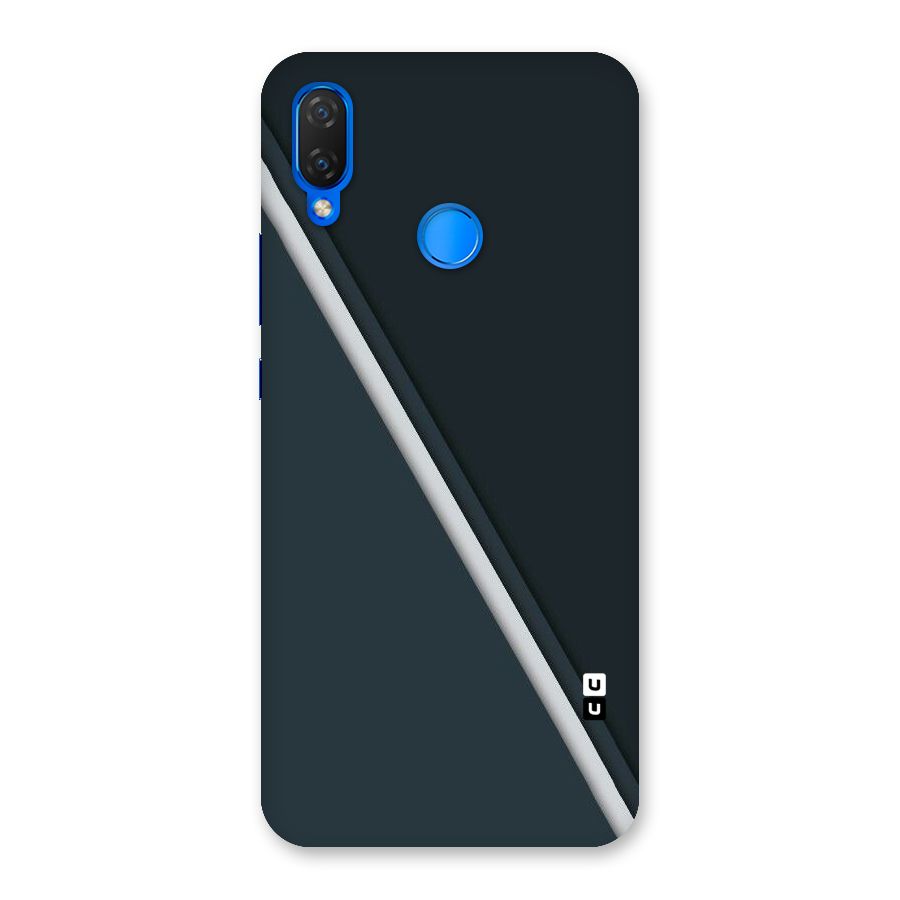 Classic Single Stripe Back Case for Huawei P Smart+
