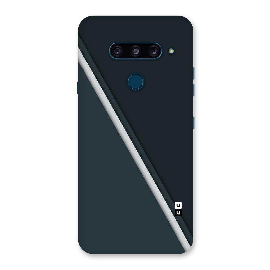 Classic Single Stripe Back Case for LG  V40 ThinQ