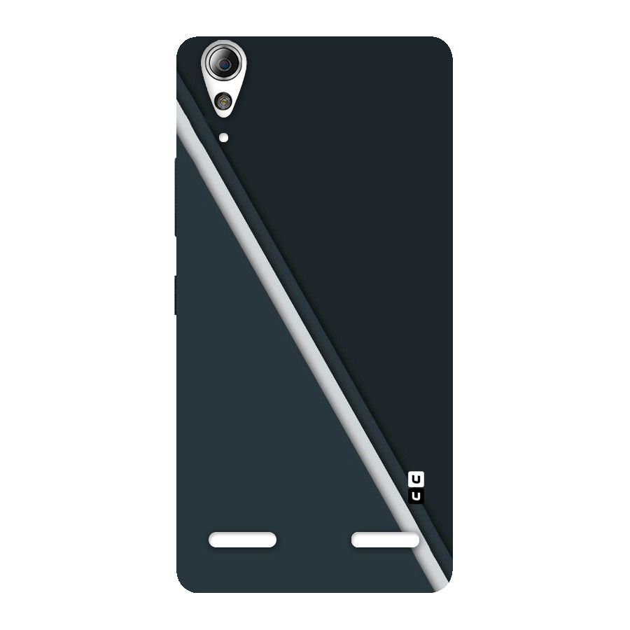 Classic Single Stripe Back Case for Lenovo A6000 Plus