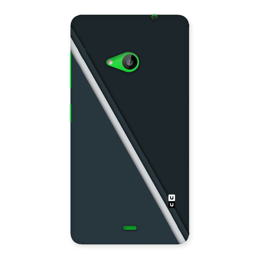 Classic Single Stripe Back Case for Lumia 535