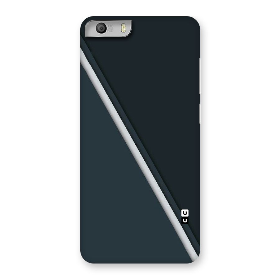 Classic Single Stripe Back Case for Micromax Canvas Knight 2