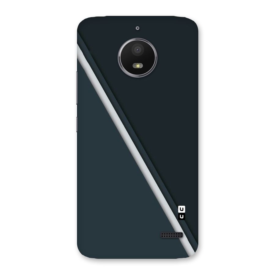 Classic Single Stripe Back Case for Moto E4