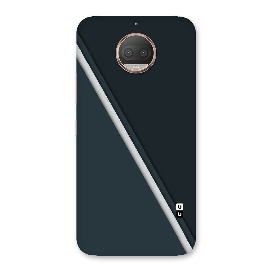 Classic Single Stripe Back Case for Moto G5s Plus