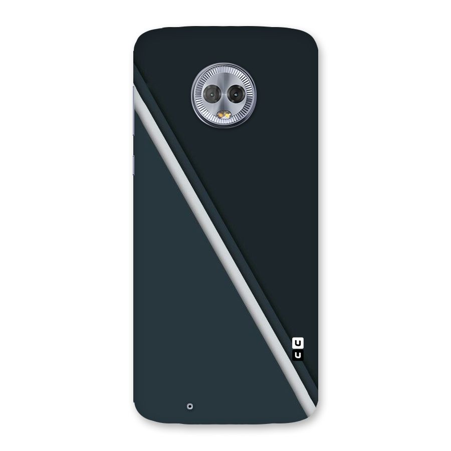 Classic Single Stripe Back Case for Moto G6