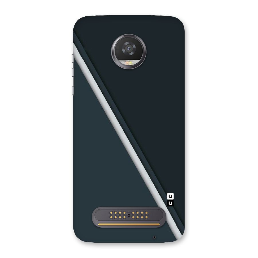 Classic Single Stripe Back Case for Moto Z2 Play