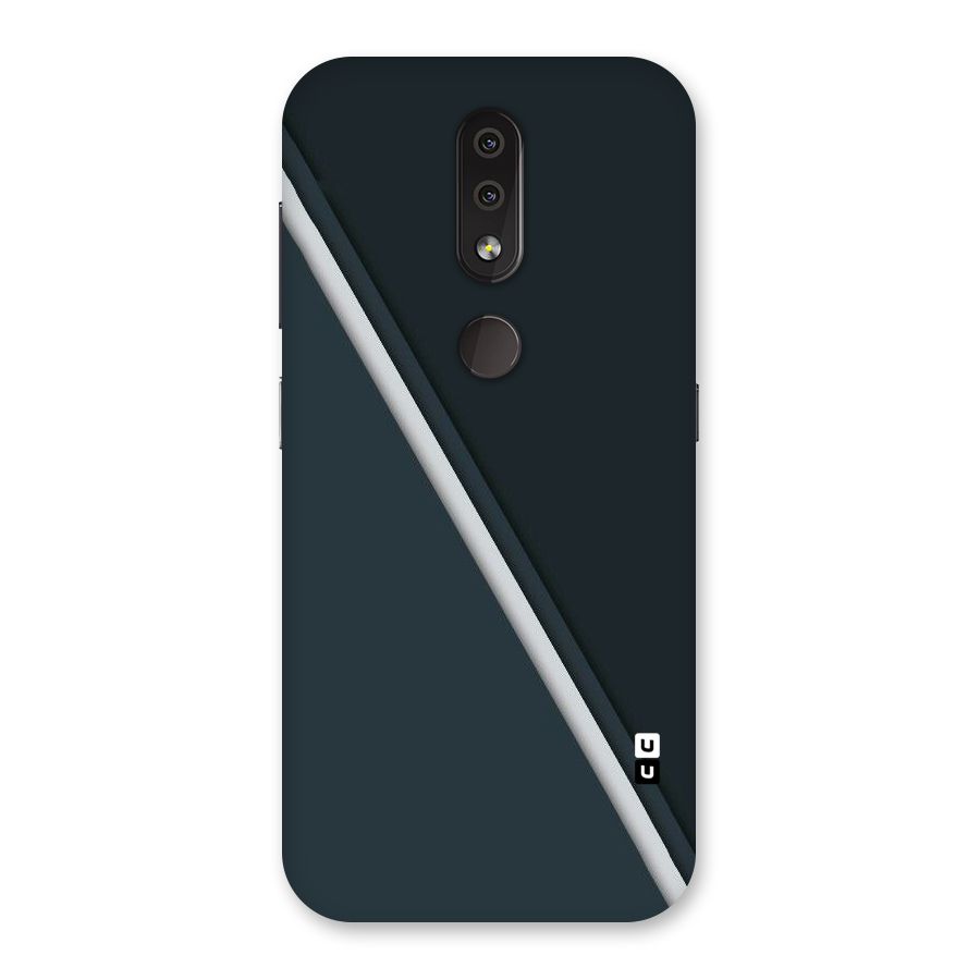 Classic Single Stripe Back Case for Nokia 4.2