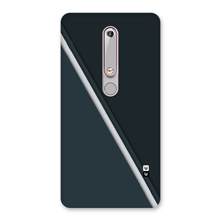 Classic Single Stripe Back Case for Nokia 6.1