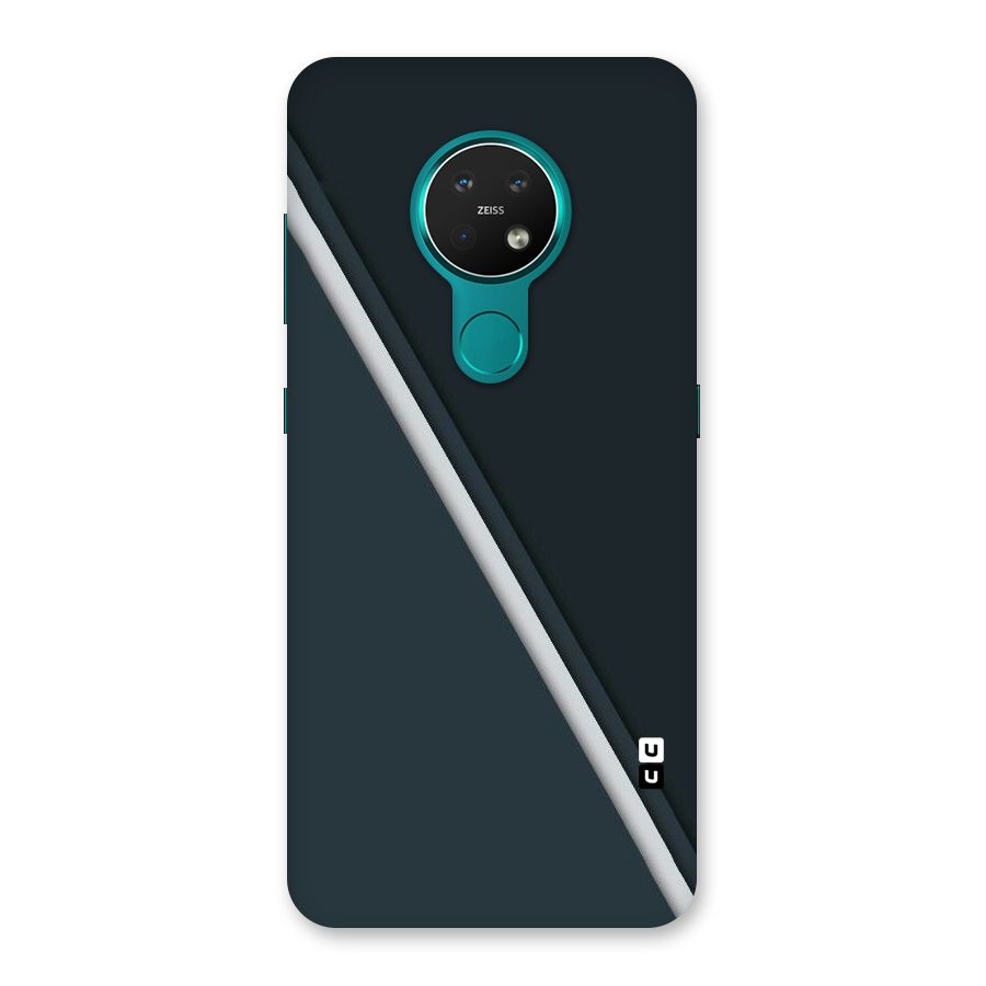 Classic Single Stripe Back Case for Nokia 7.2