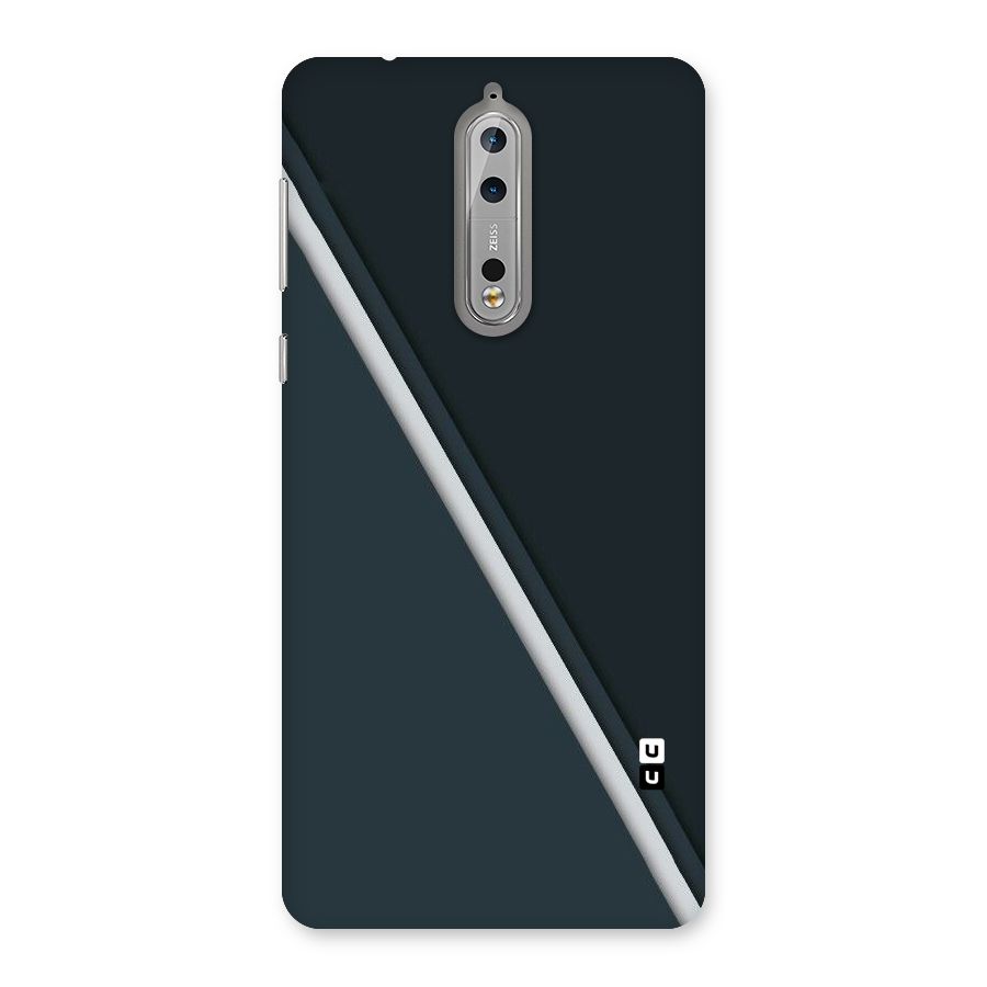 Classic Single Stripe Back Case for Nokia 8