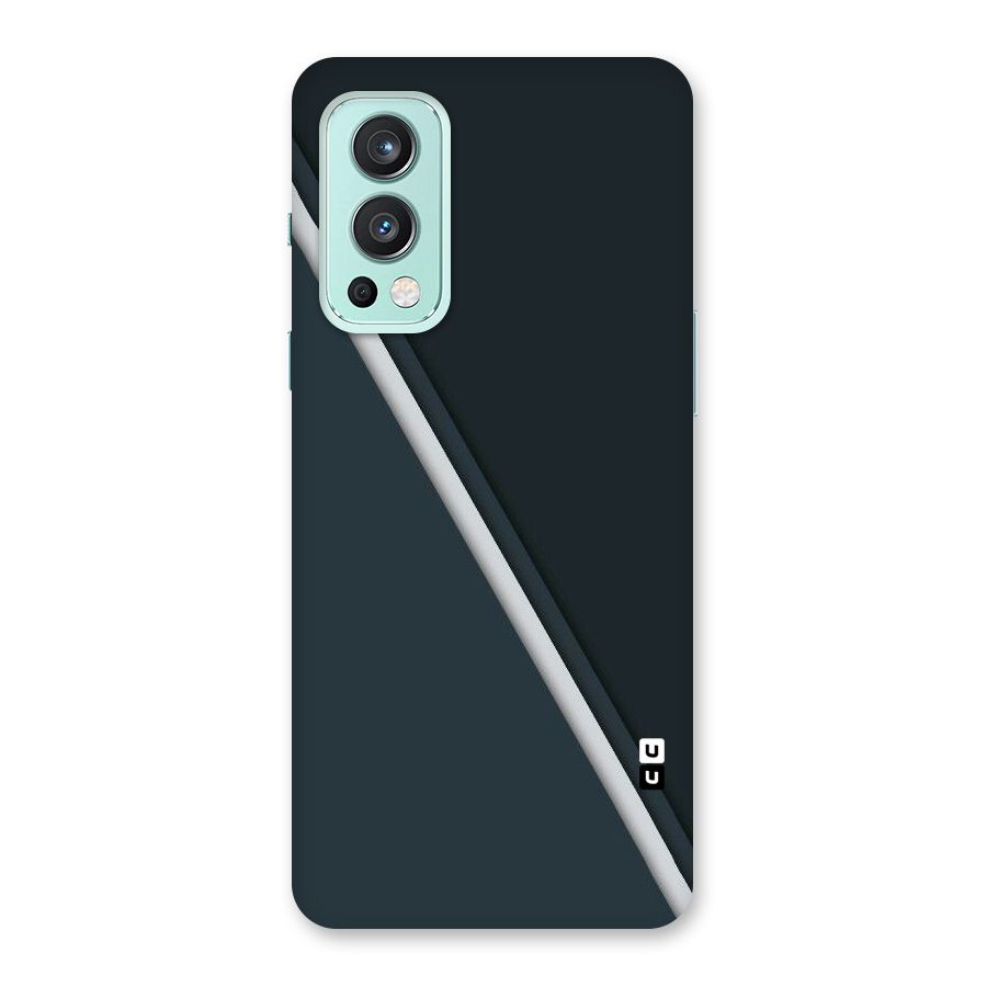 Classic Single Stripe Back Case for OnePlus Nord 2 5G