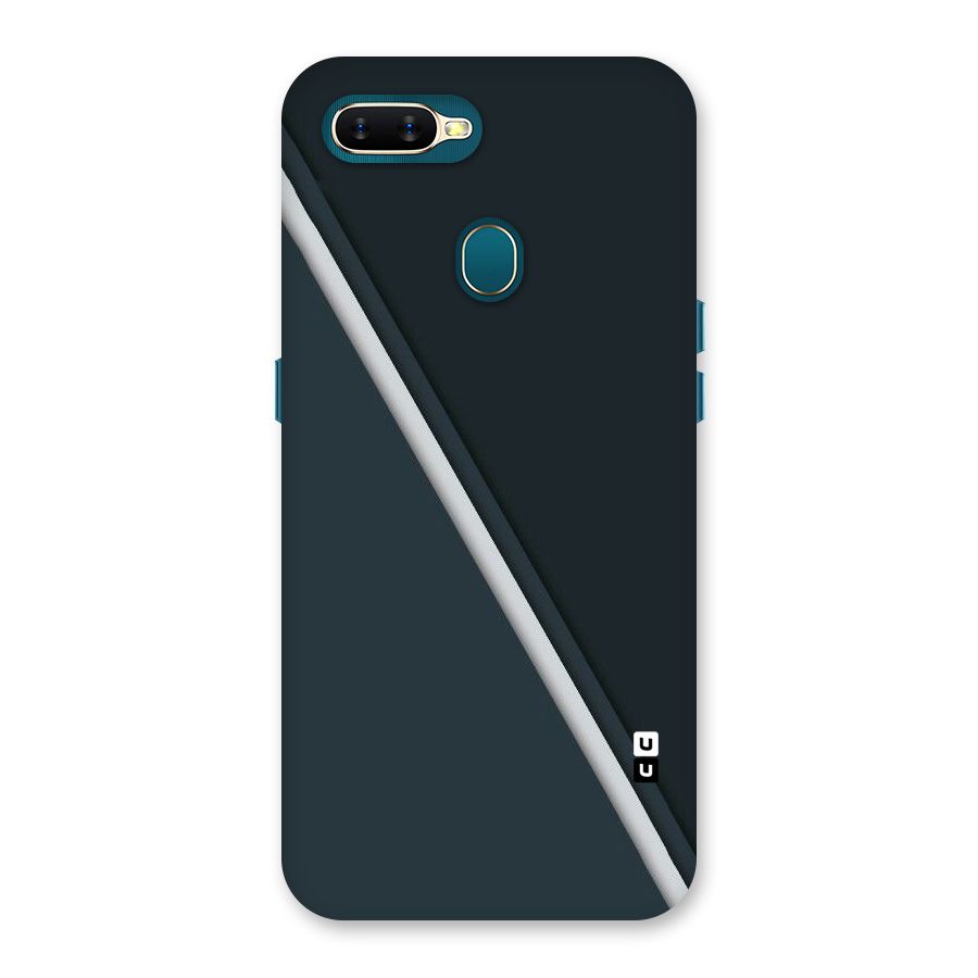 Classic Single Stripe Back Case for Oppo A11k
